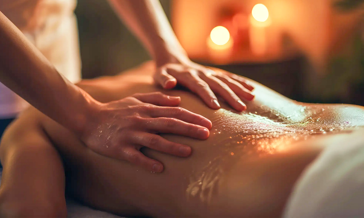 Orientalische Massage