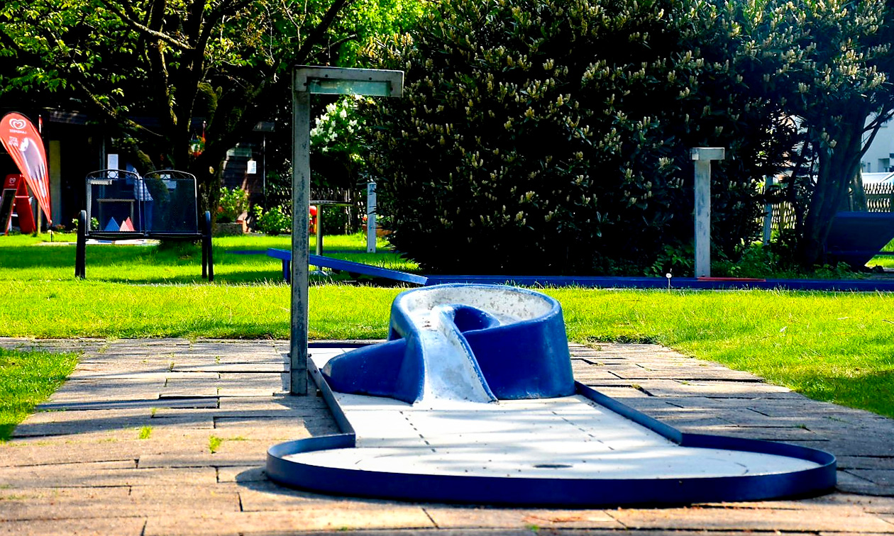 Minigolf am Volksgarten