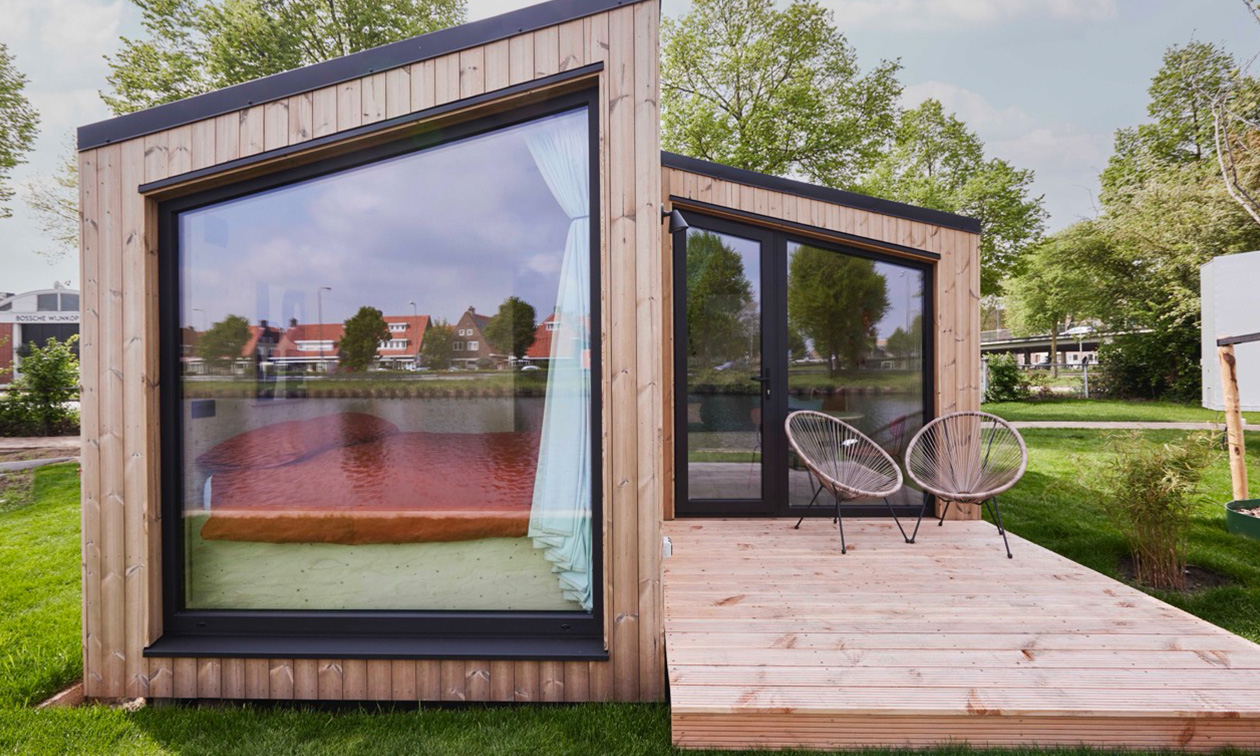 Stadscamping Overboord