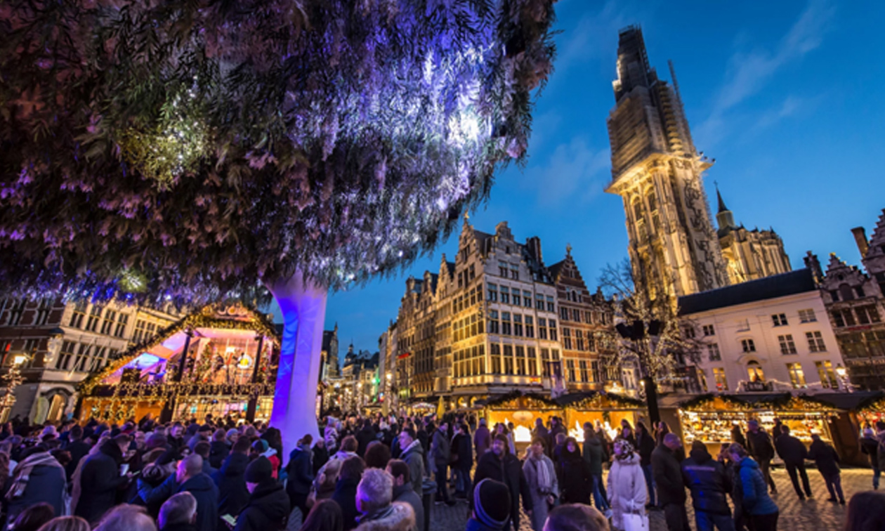 Winter in Antwerpen