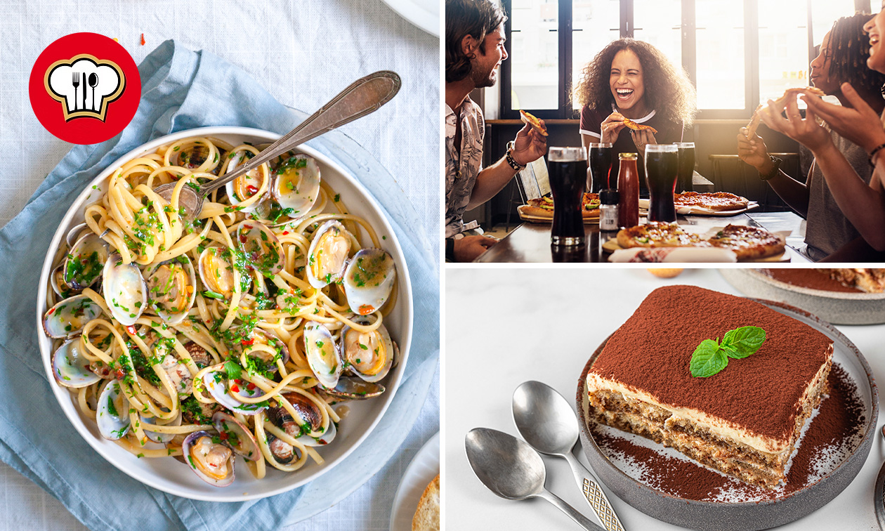 Italiaans 3-gangendiner à la carte