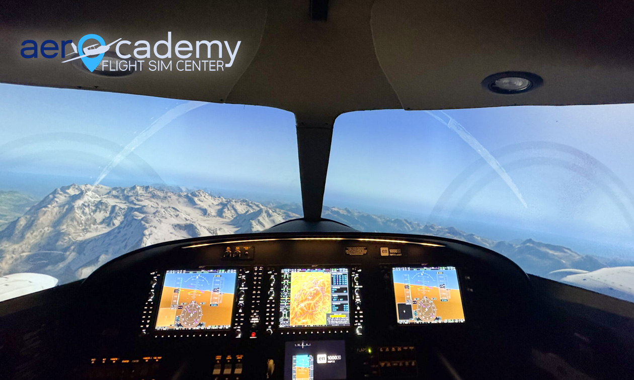 Vliegen in een vluchtsimulator (80 min)