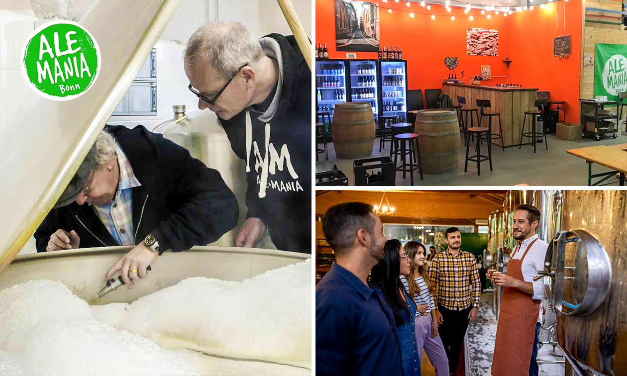 Brauereiführung (2 bis 3 Stunden) inkl. Verkostung + Brotzeit in Bonn