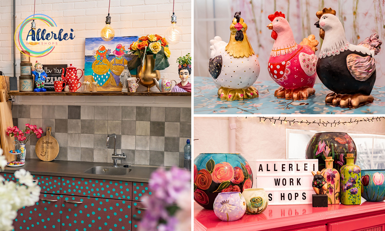 Schilderworkshop naar keuze (2 of 2,5 uur) + koffie/thee + lekkernij