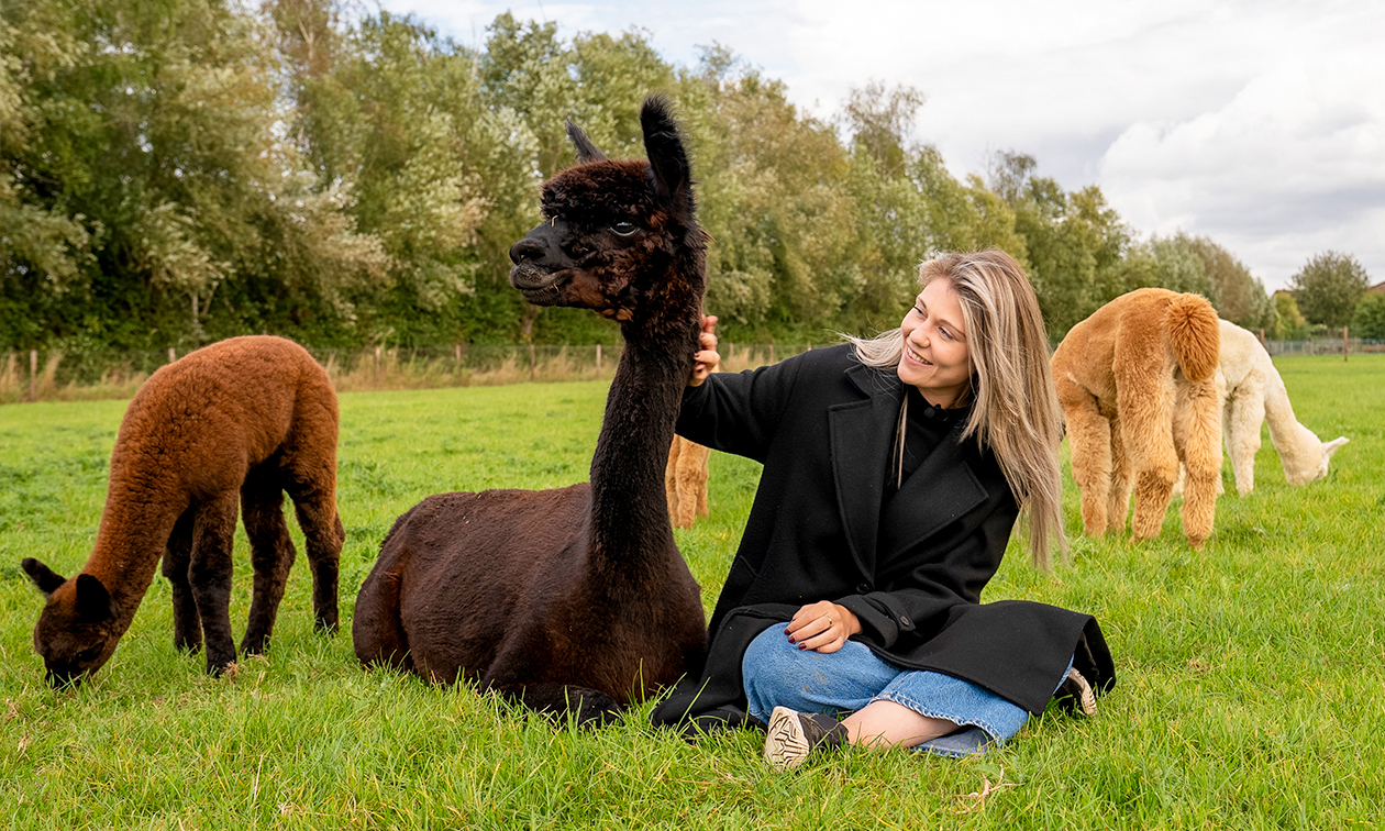 Alpaca Experience (1,5 Stunden) + Kaffee/Tee + Gebäck