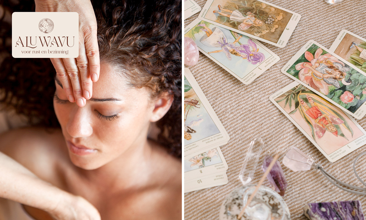 Tarot reading (30 of 60 min) of reikibehandeling (45 min)