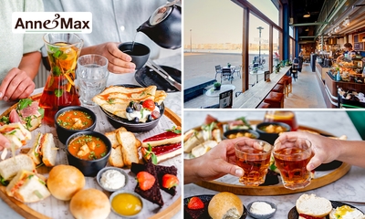 High tea, uitgebreide ontbijtplank of luxe lunchplank bij Anne&Max Amsterdam Zeeburg