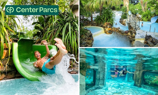 Tages- oder Abendeintritt ins Schwimmparadies im Center Parcs Het Heijderbos