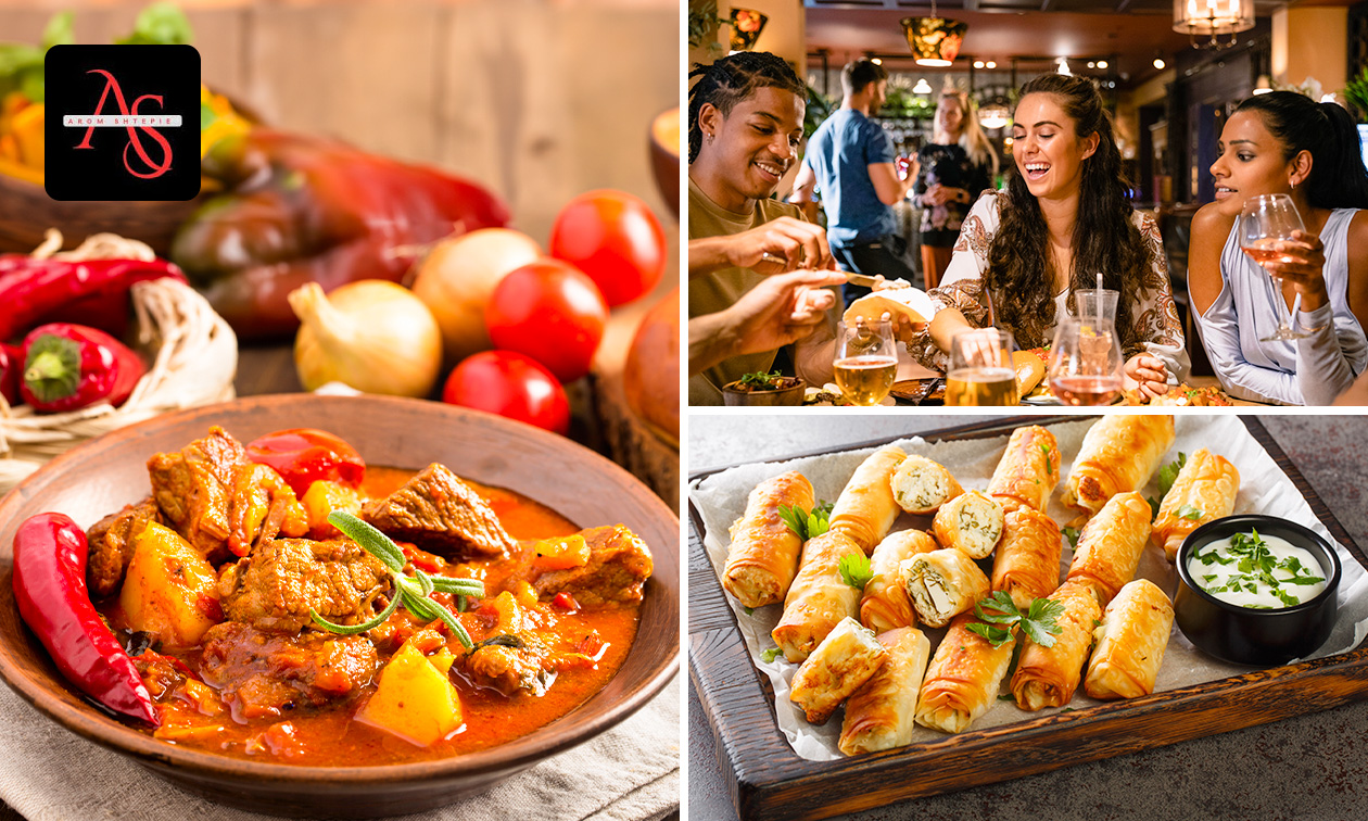 Menu albanais en 3 services à la carte à Bruxelles