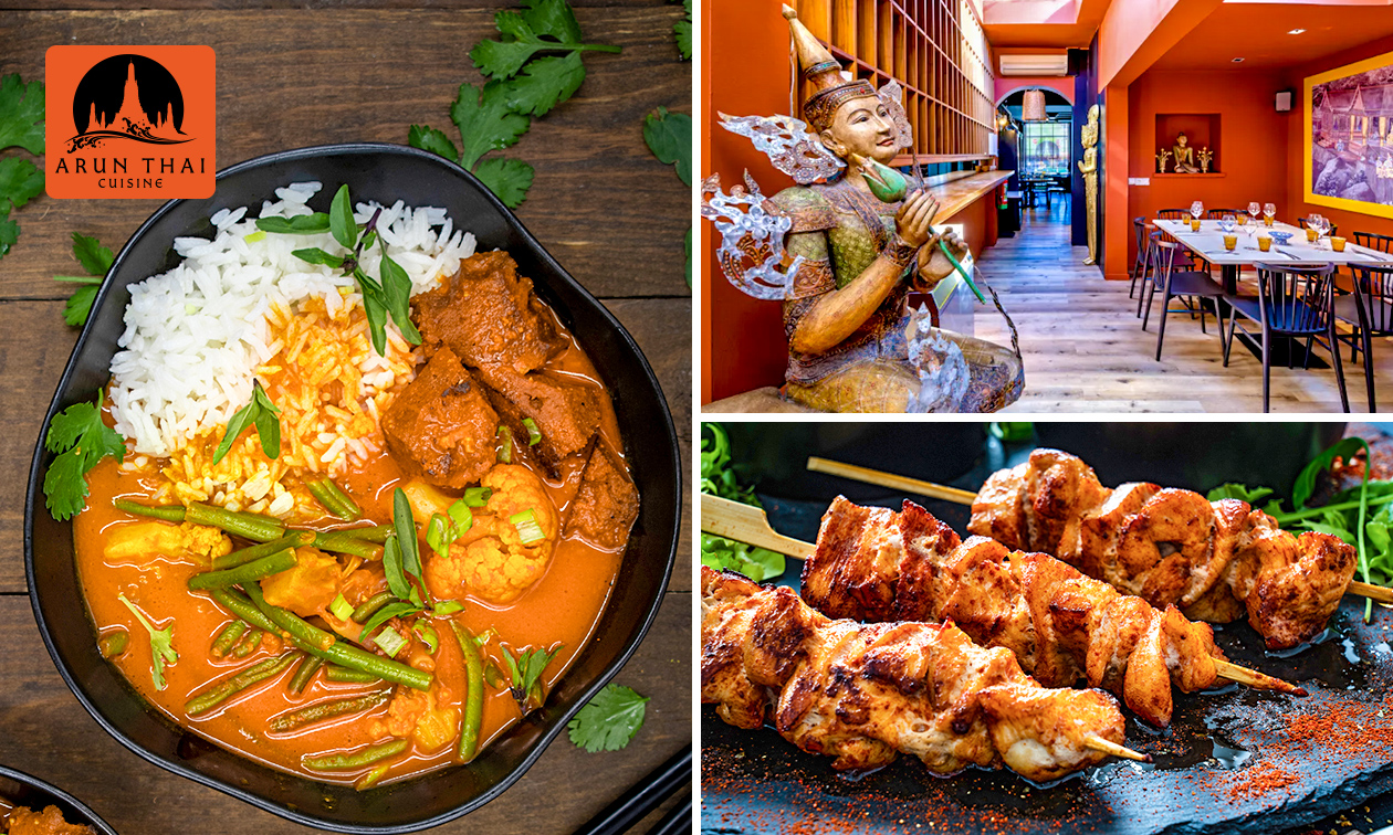 Dîner thaïlandais en 3 services du chef