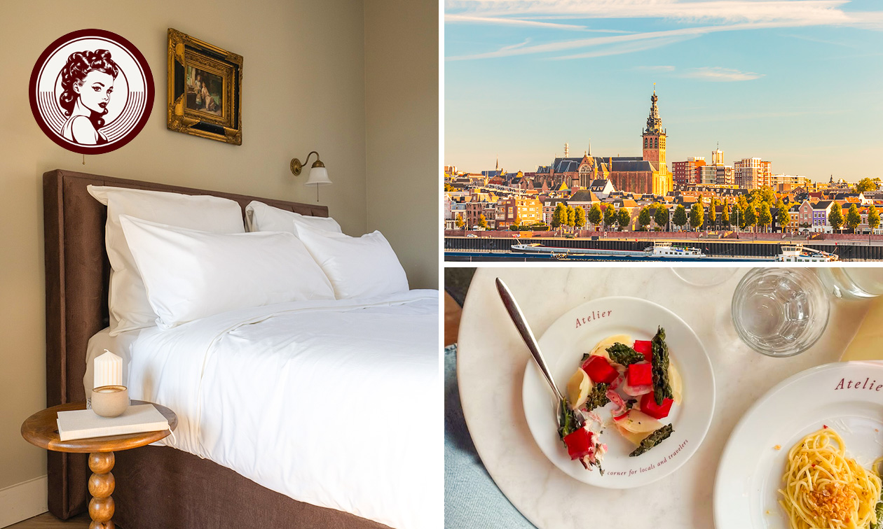 Übernachtung(en) für 2 Personen + Sekt + Frühstück + Dinner + mehr in Nimwegen