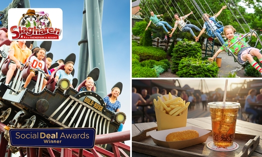 Eintritt für den Freizeitpark Slagharen + opt. Snack-Menü