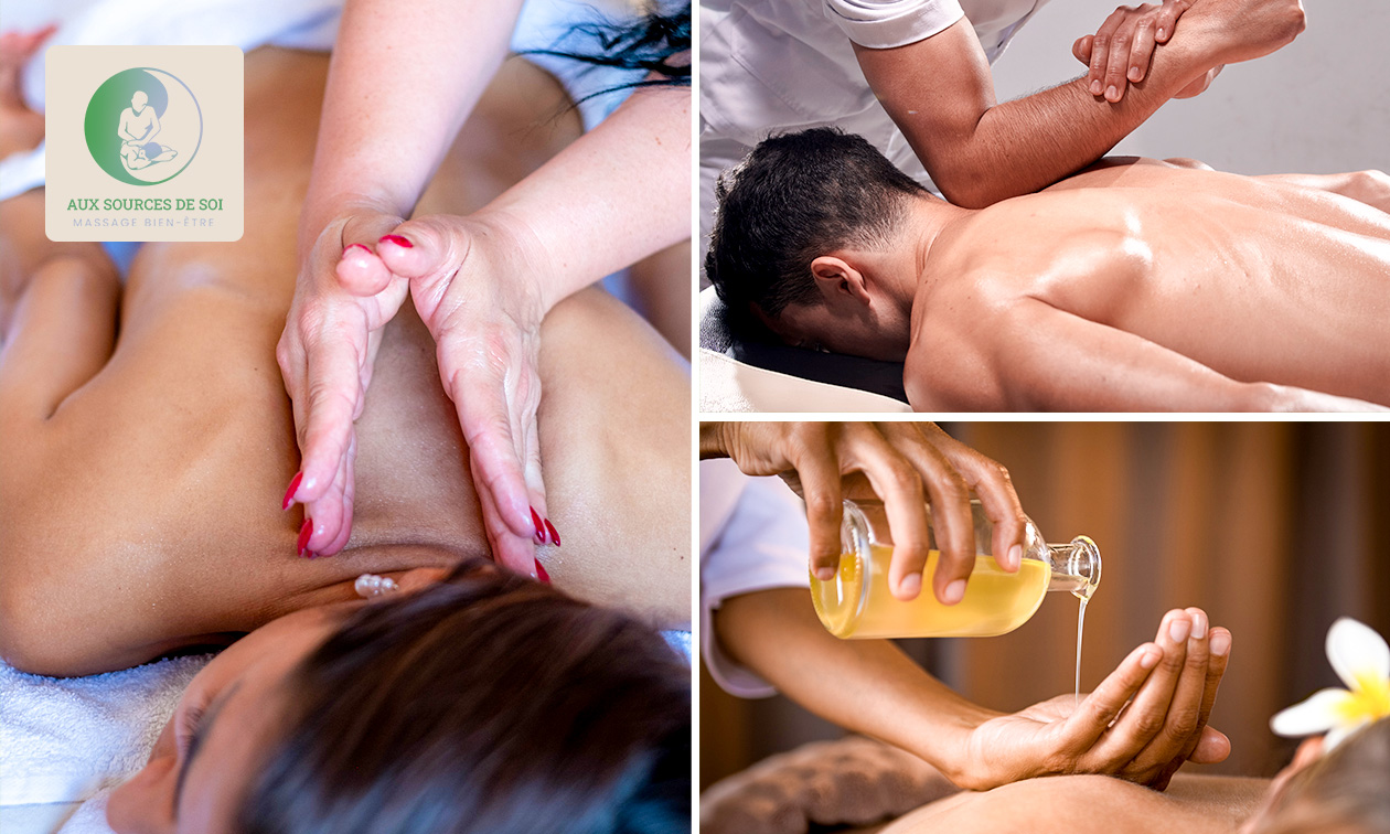 Massage au choix (60, 90 ou 120 min) près de Namur