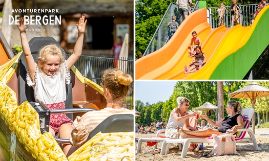 Eintritt zum Abenteuerpark De Bergen + Eis + Parken