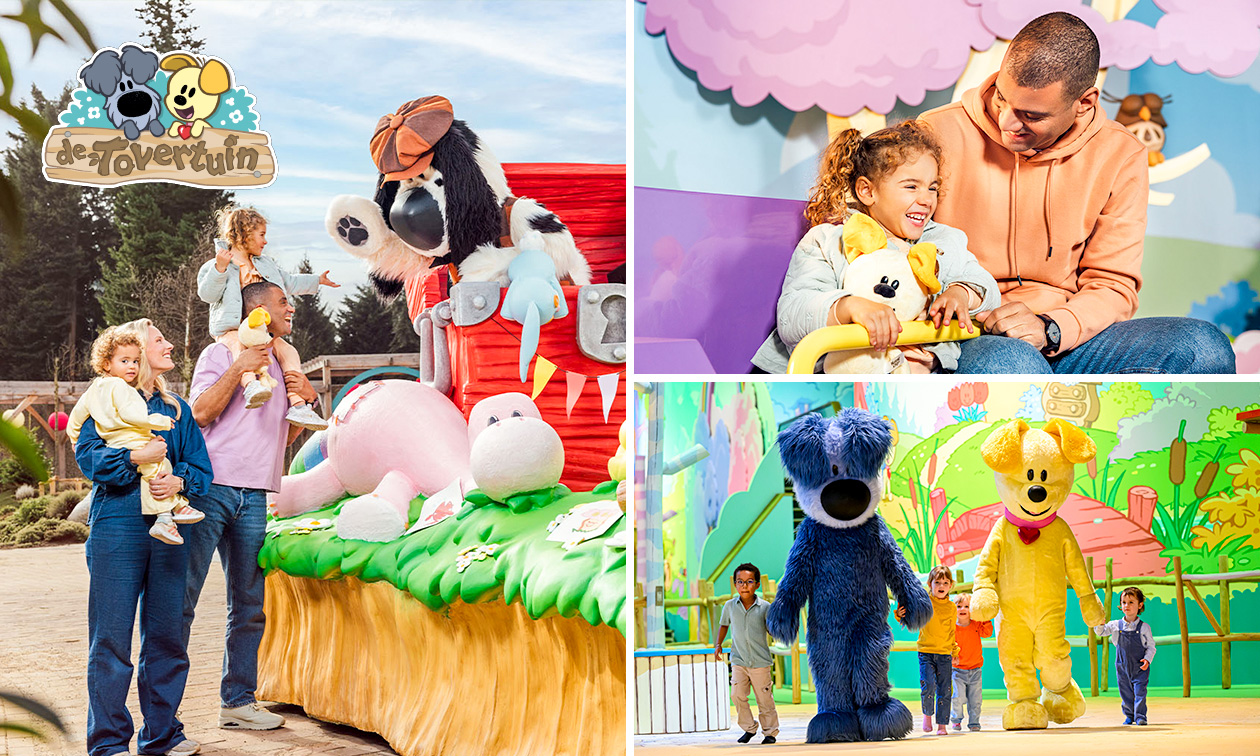 Eintritt zum Abenteuerpark de Tovertuin