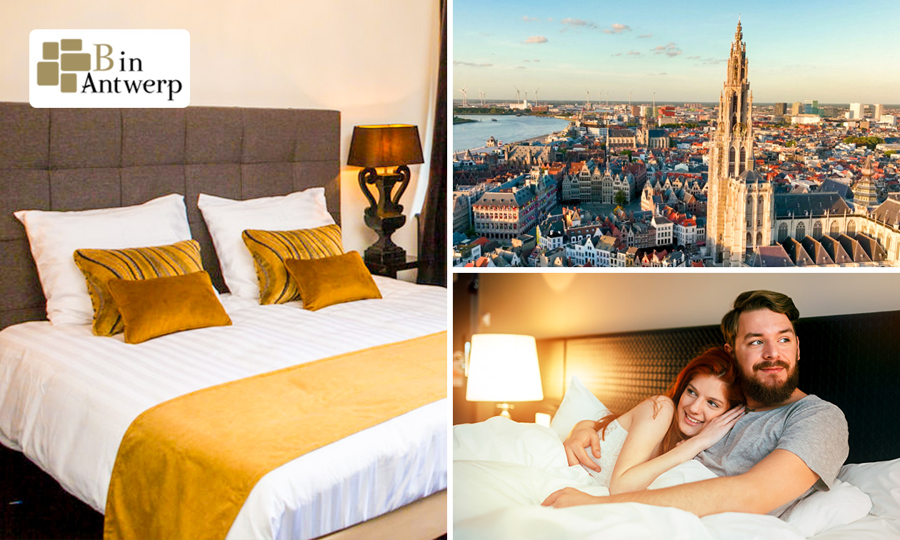 Übernachtung für 2 + Late Check-out in Antwerpen