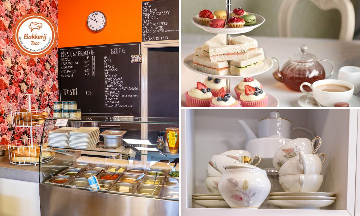 Luxe high tea bij Bakkerij Toos (1,5 uur)