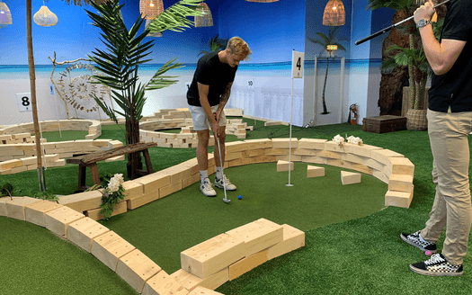 Minigolf inkl. drikkelse