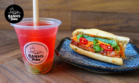 Bubble tea of milk tea + evt. banh broodje voor afhaal in hartje Leeuwarden