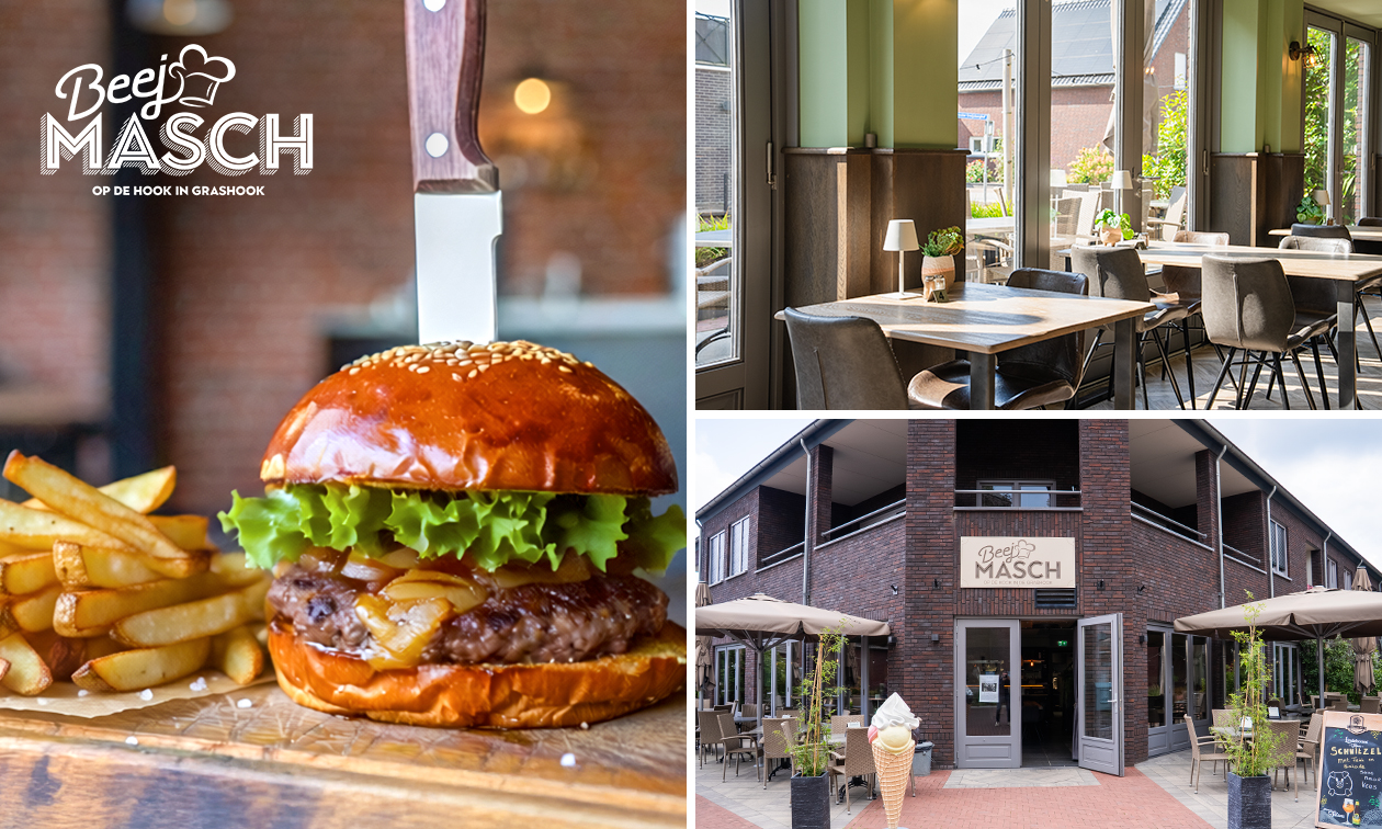 Hoofdgerecht bij Beej Masch