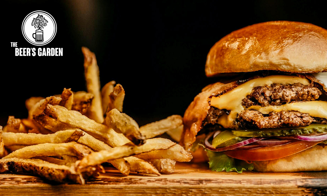 Burger à la carte + frites en plein cœur de Bruxelles