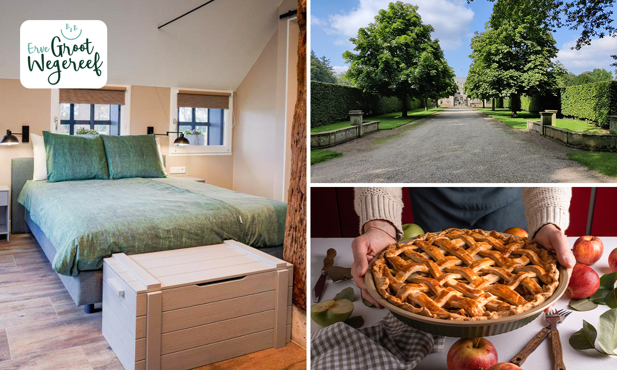 Übernachtung(en) für 2 + Frühstück + Heißgetränk + Leckerei + opt. mehr in Twente