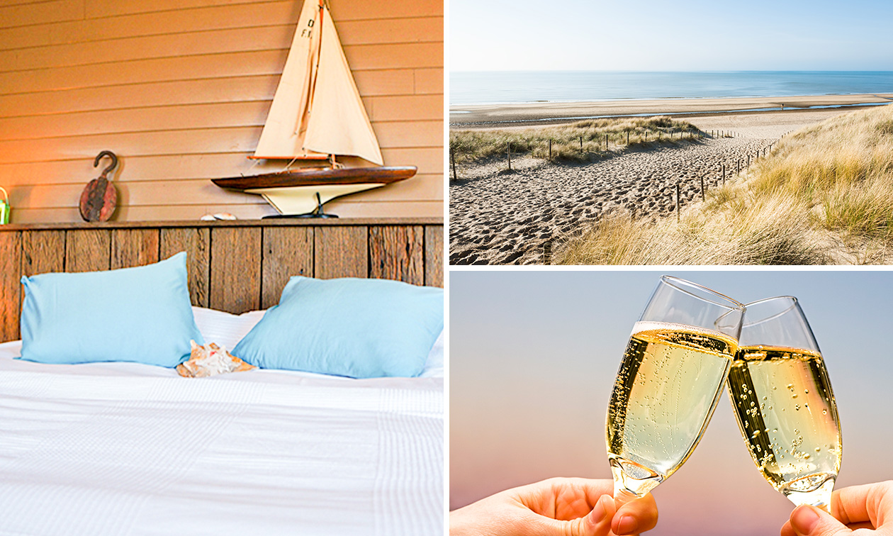 Übernachtung(en) + Frühstück + Glas Sekt für 2 an der belgischen Küste