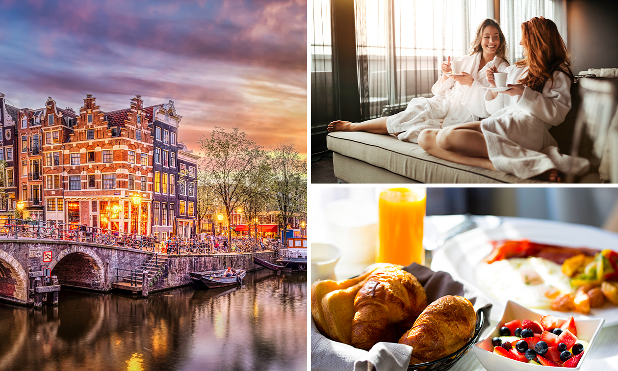 Übernachtung für 2 + Frühstück in Amsterdam
