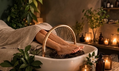 Spa des pieds + réflexologie thaï + évtl. drainage lymphatique et plus