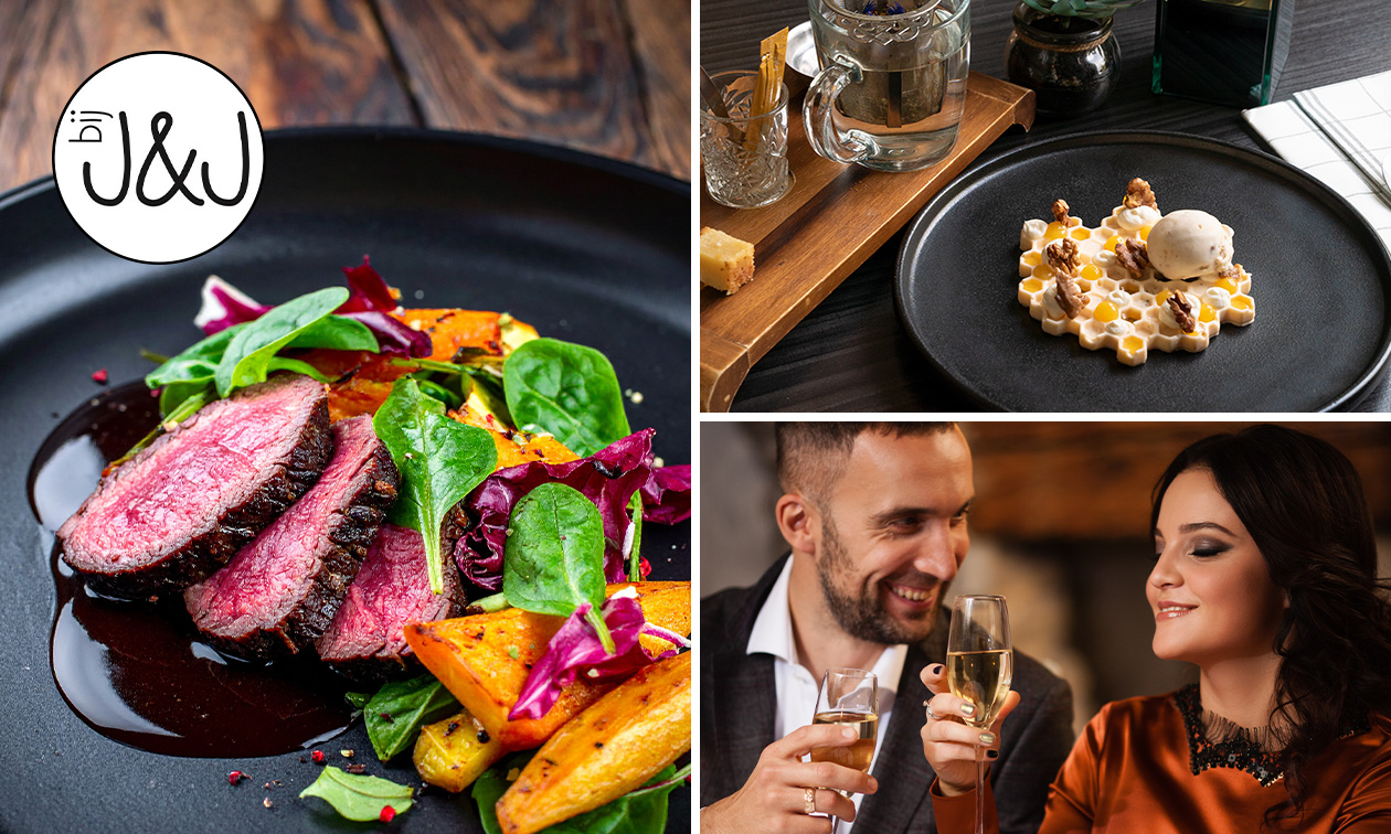 4-gangendiner à la carte + amuse bij Bij Jansen & Jansen