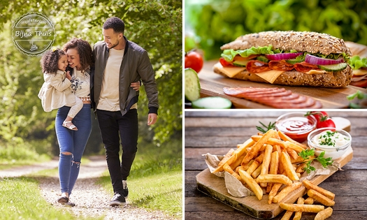 Wandelarrangement incl. lekkernijen + friet + snack bij Bijna Thuis Wijlre