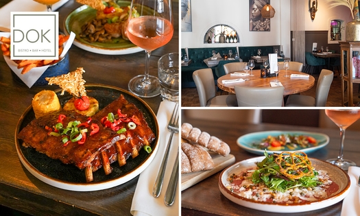3-gangen keuzediner bij Bistro Bar DOK