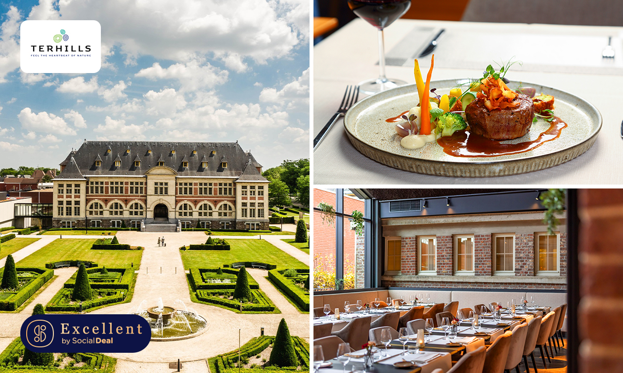 3-gangen keuzediner bij Bistro Bureau Bouveau by Terhills Hotel