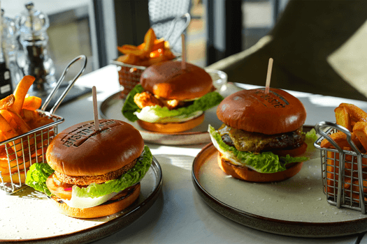 Burgermenu på Bistronomi