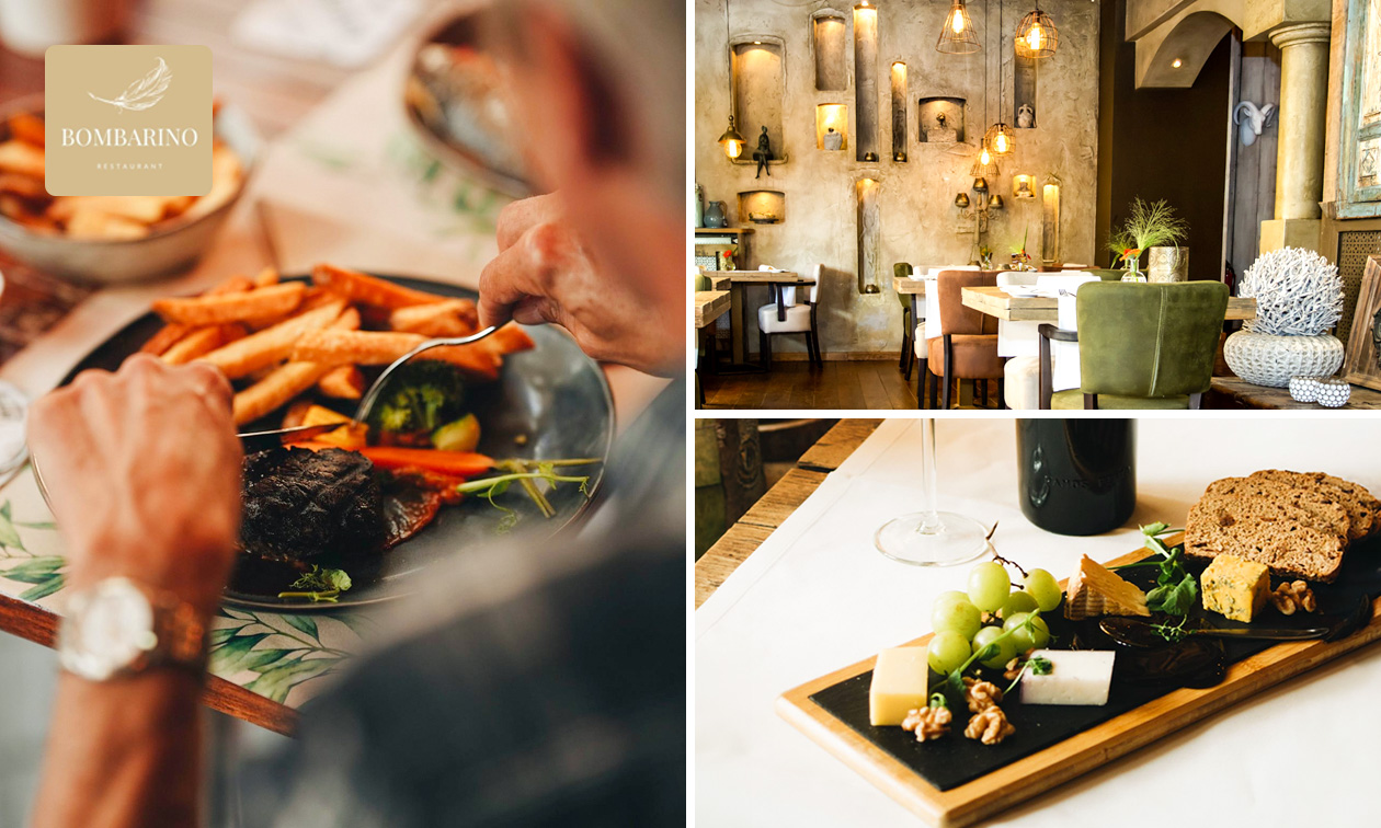 4-Gänge-Menü vom Chefkoch im Bombarino