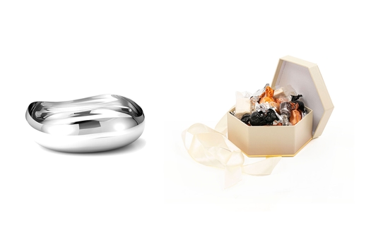 Georg Jensen skål m. chokolade