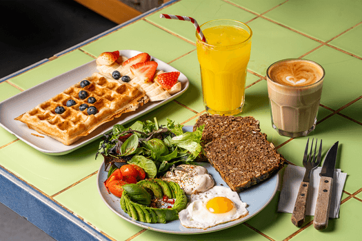 Brunch på Coffee Fellaz