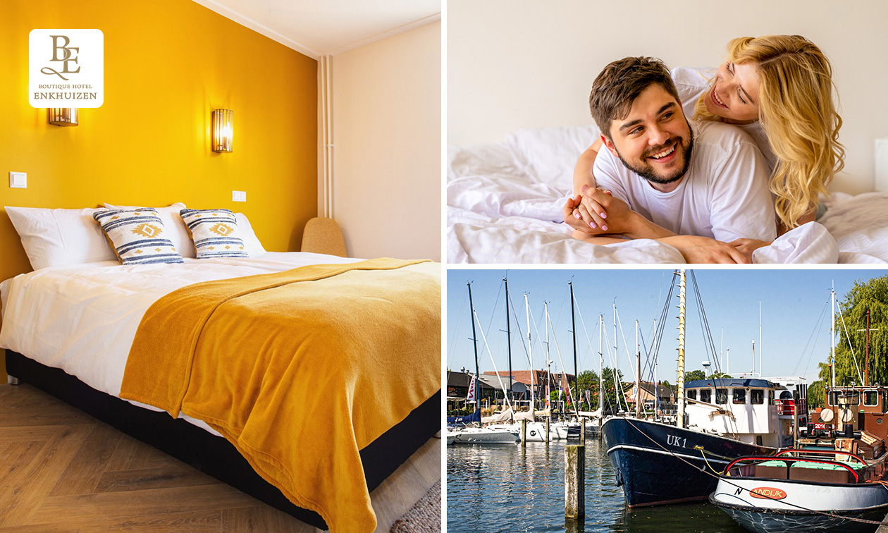 Übernachtung(en) für 2 inkl. Frühstück + Willkommensgetränk + Late Check-out in Enkhuizen
