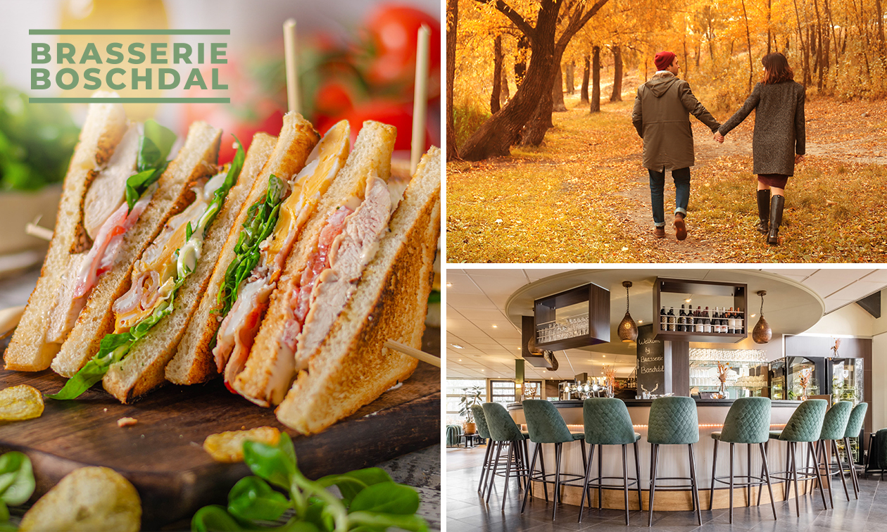 Winterarrangement incl. warme drank naar keuze bij Brasserie Boschdal