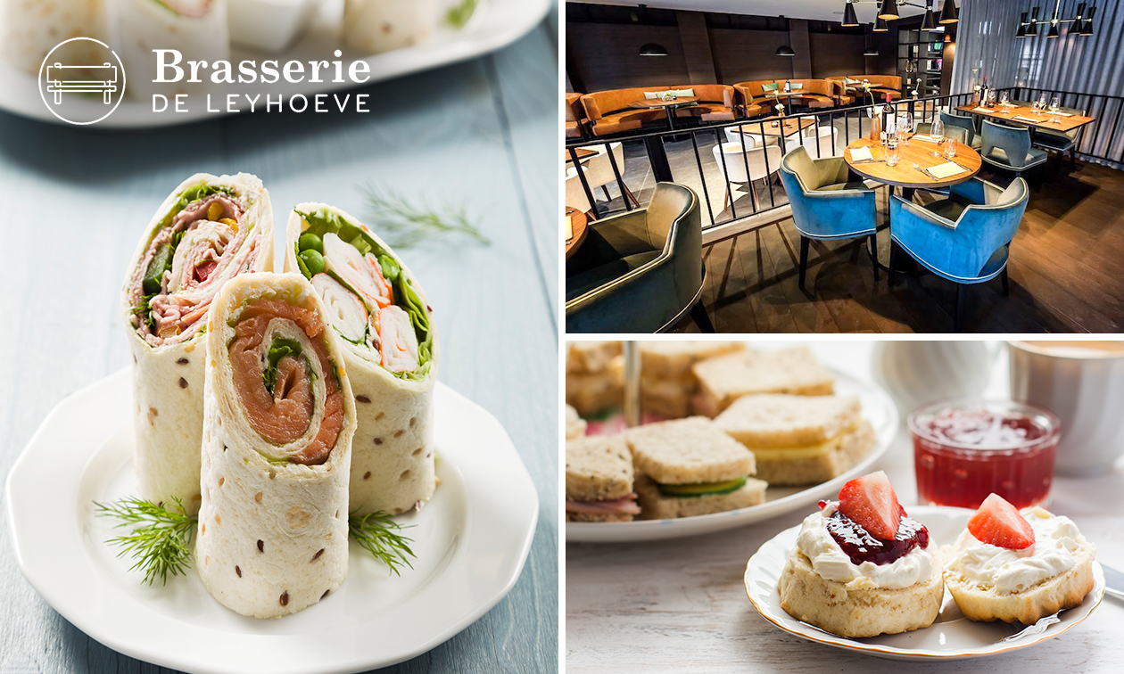 High tea (2 uur) + prosecco bij Brasserie De Leyhoeve