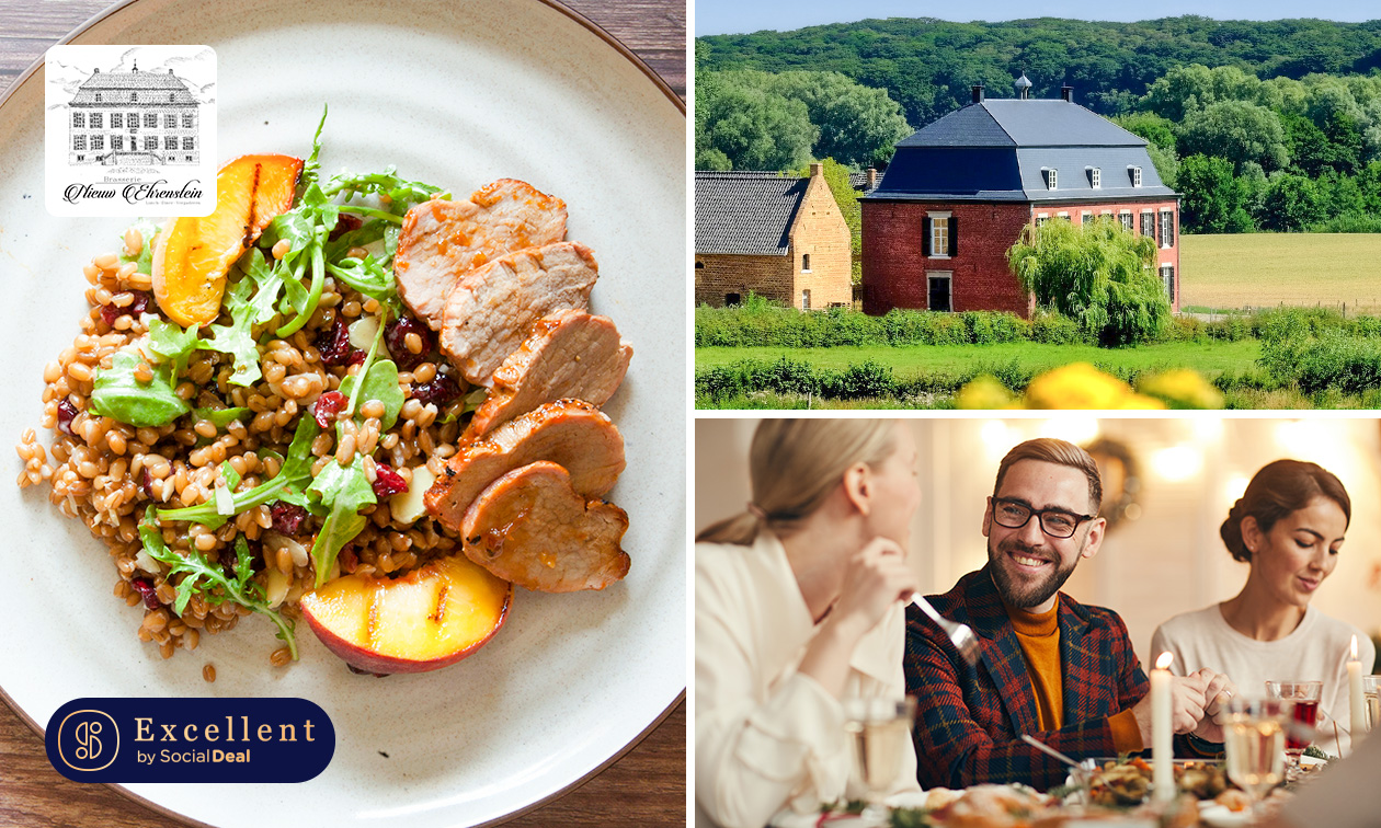 3- oder 4-Gänge-Menü zum Abend oder Mittag bei Nieuw Ehrenstein