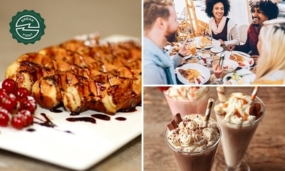 Gaufre ou crêpe au choix + milkshake au cœur de Bruxelles