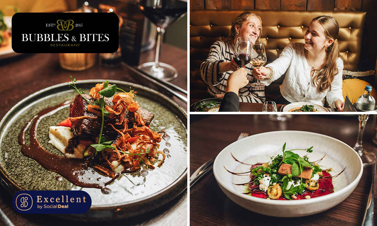 3-Gänge-Menü nach Wahl bei Bubbles & Bites