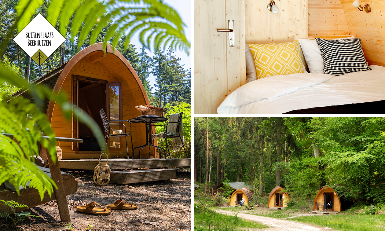 Übernachtung(en) in einem Pod oder Lodgetent XL (2-7 Personen)