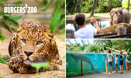 Eintritt in den Burgers' Zoo