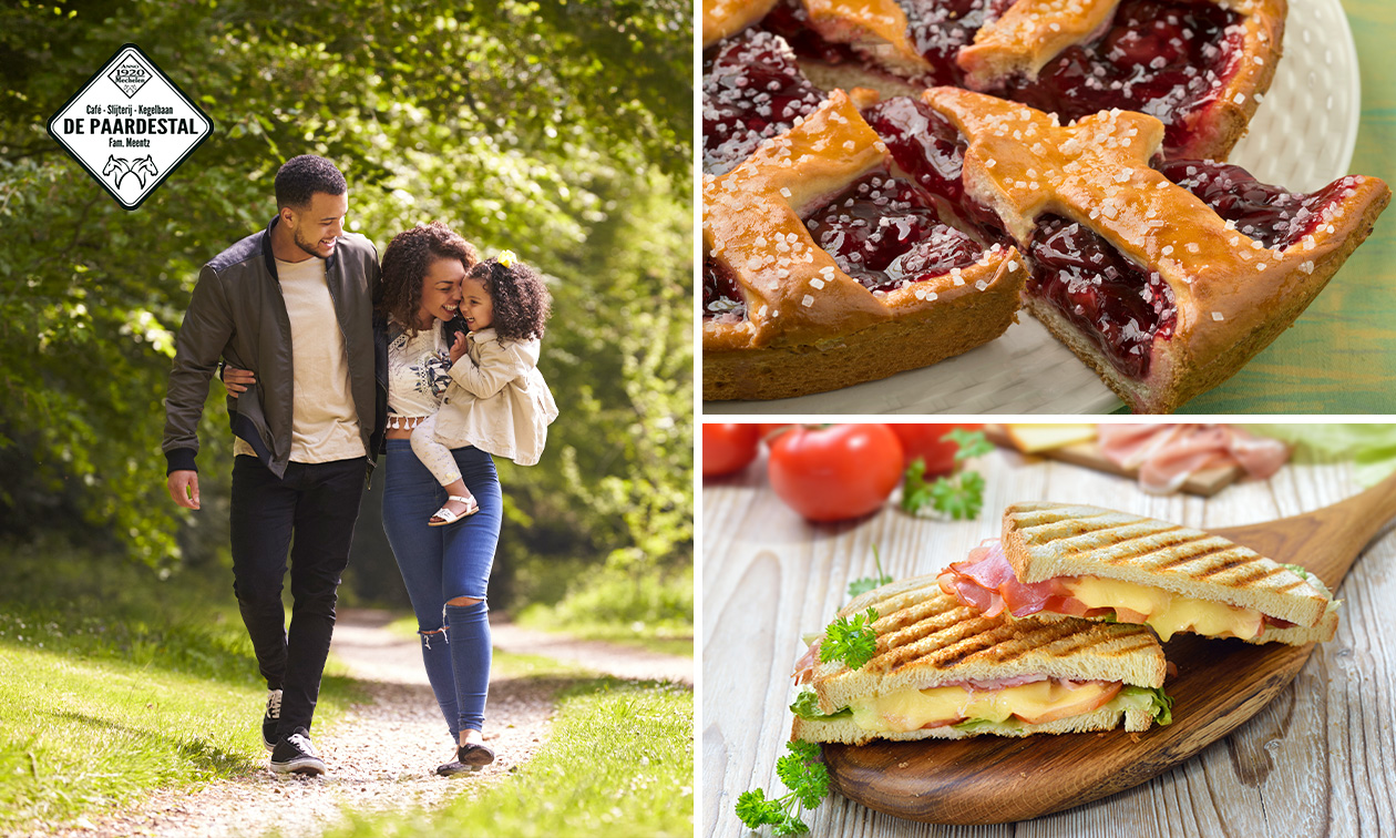 Wanderarrangement inkl. Mittagessen bei Café De Paardestal