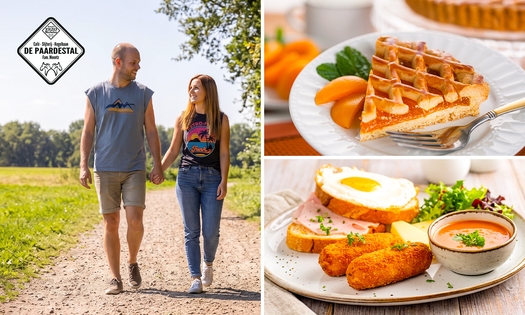Wanderarrangement inkl. Mittagessen bei Café De Paardestal
