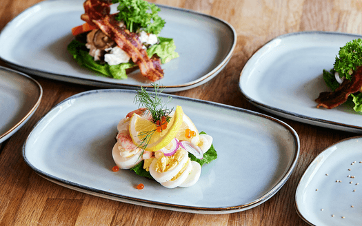 Smørrebrød ad libitum hos Café Hjulben