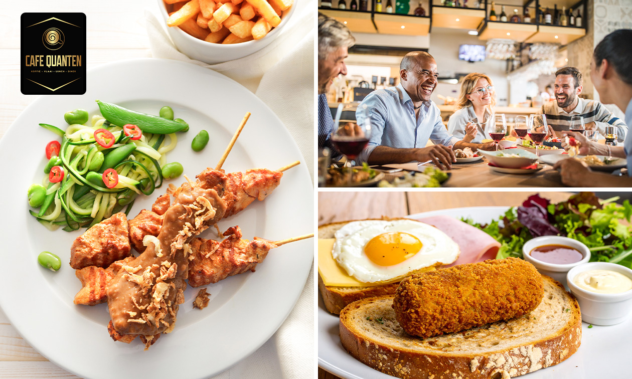 3-gangen keuzediner of 12-uurtje