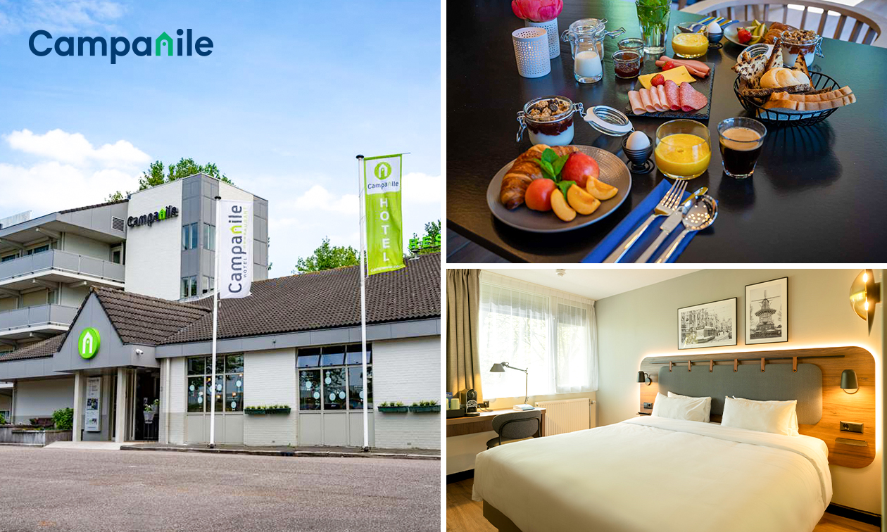 Übernachtung für 2 + Frühstück + Bar-Guthaben im Gaasperpark in Amsterdam